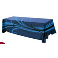 7' Dye Sublimated Poplin Table Throw (Front Panel Print)
